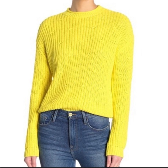 Abound Sweaters - ABOUND Knit Sweater YELLOW NWT XS